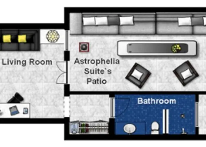 Βίλα Venetian-style Santorini 1 Bedroom Astroglia Beautiful