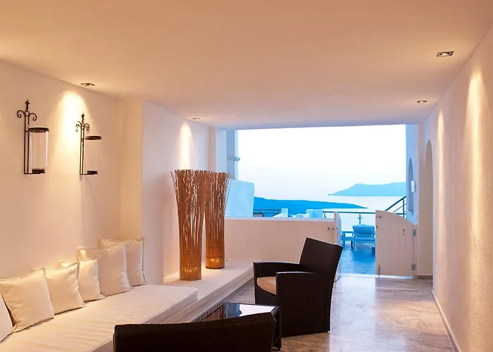 Venetian-style Santorini 1 Bedroom Astroglia Beautiful Βίλα